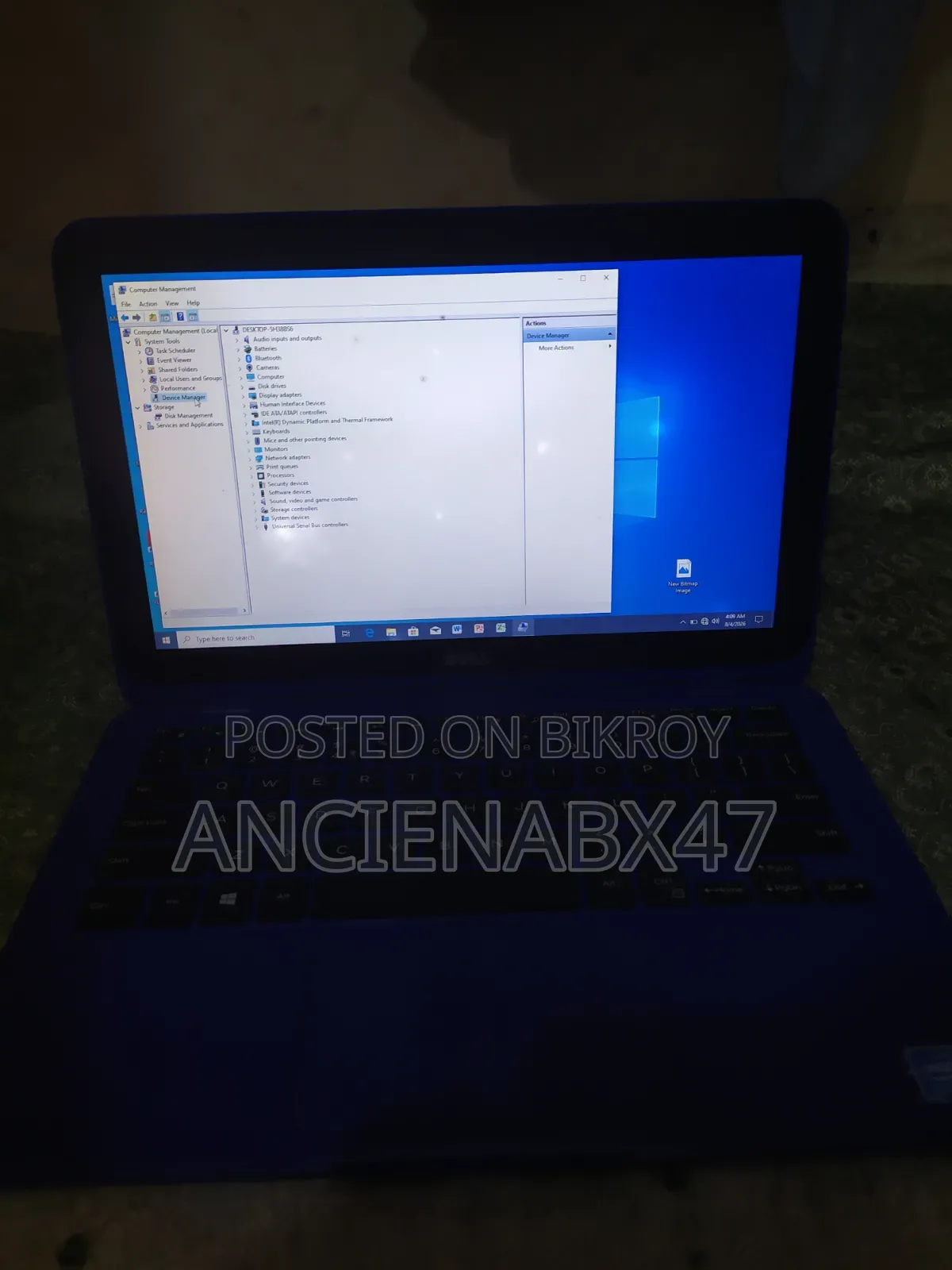 Laptop Dell Inspiron 15 6GB Intel Core i3 SSD 512GB