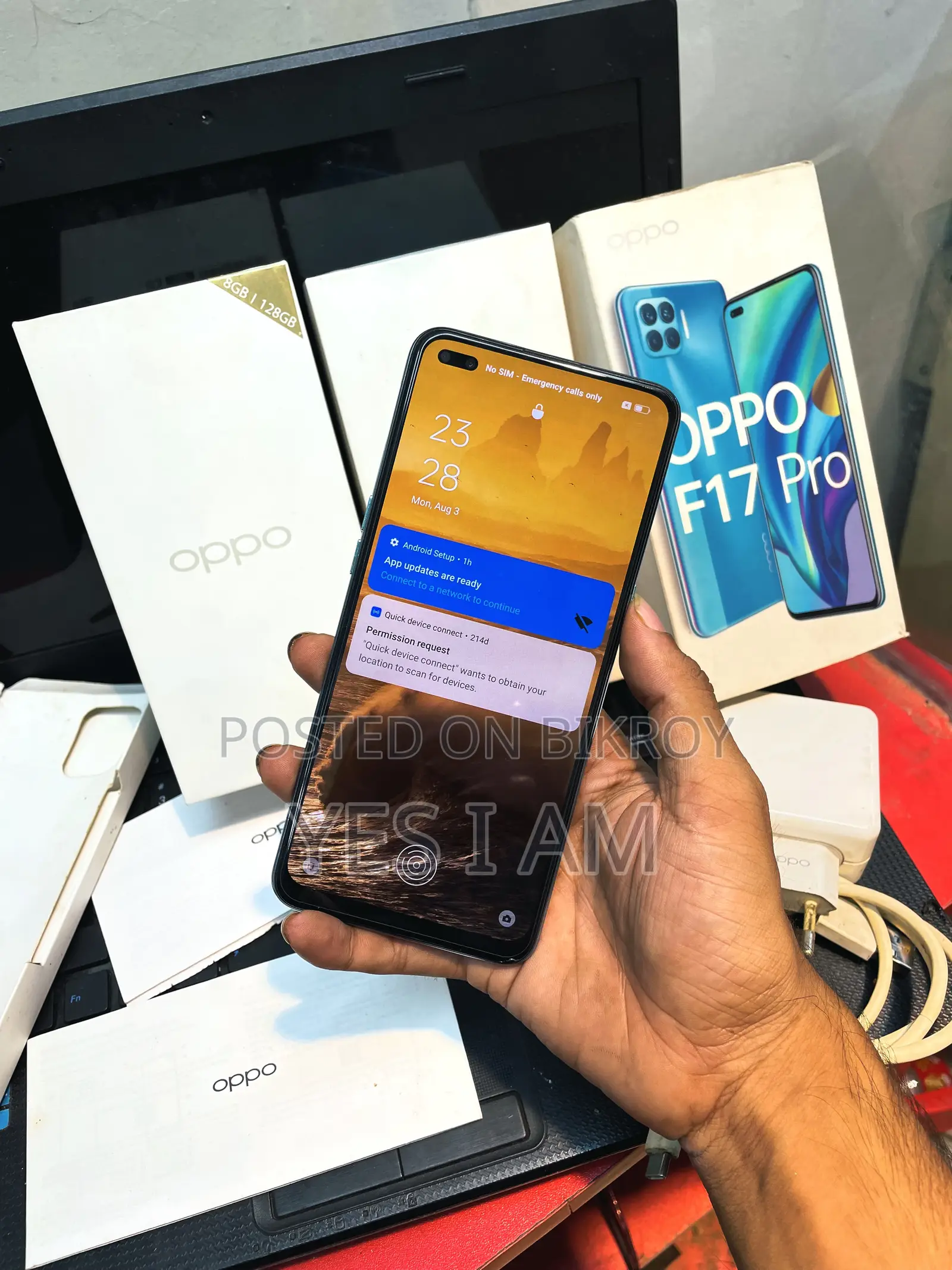 Oppo F17 Pro 128 GB Blue