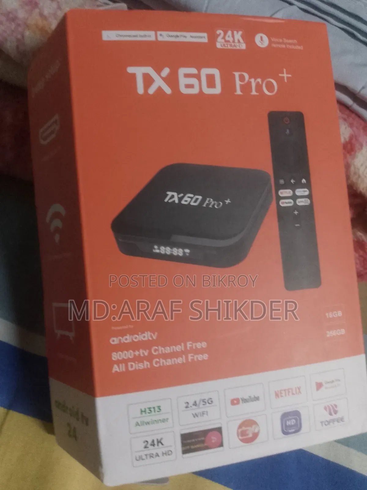 TV Box. Tx60 Pro