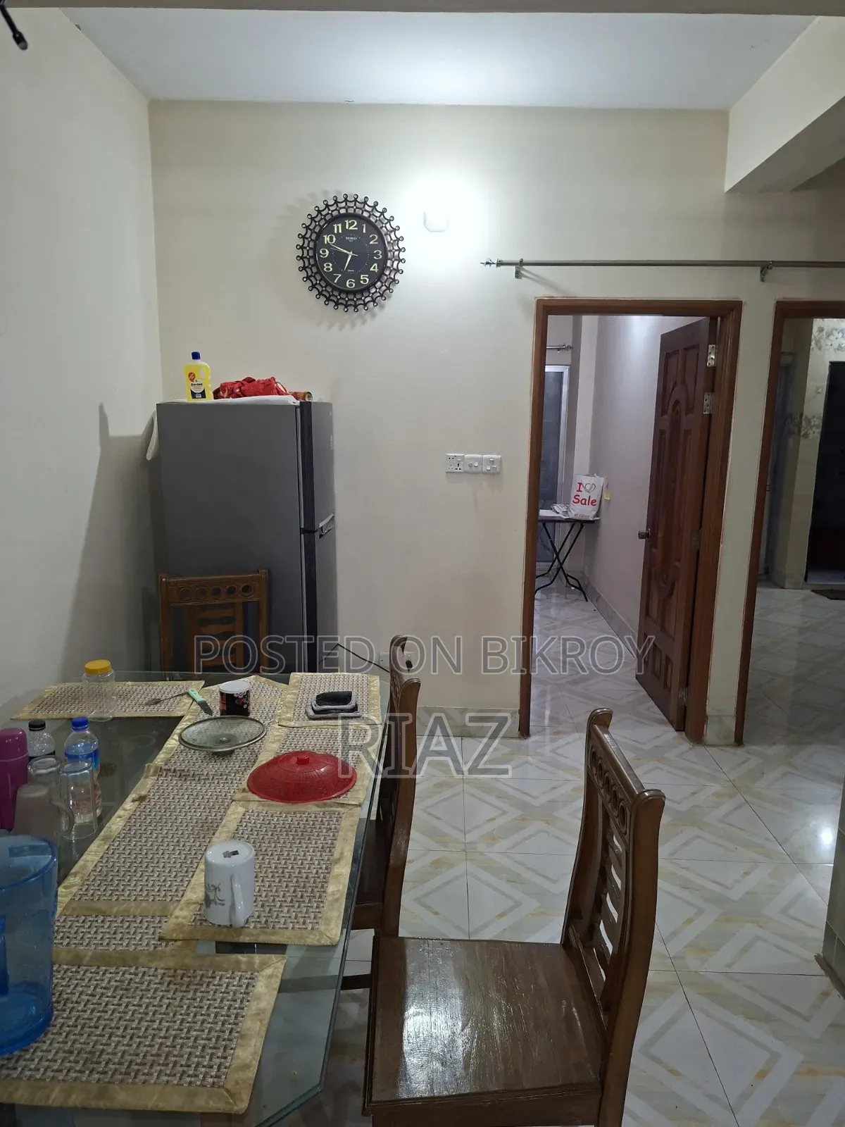Furnished 3 Bedroom Block of Flats in Bank Town, Savar for sale