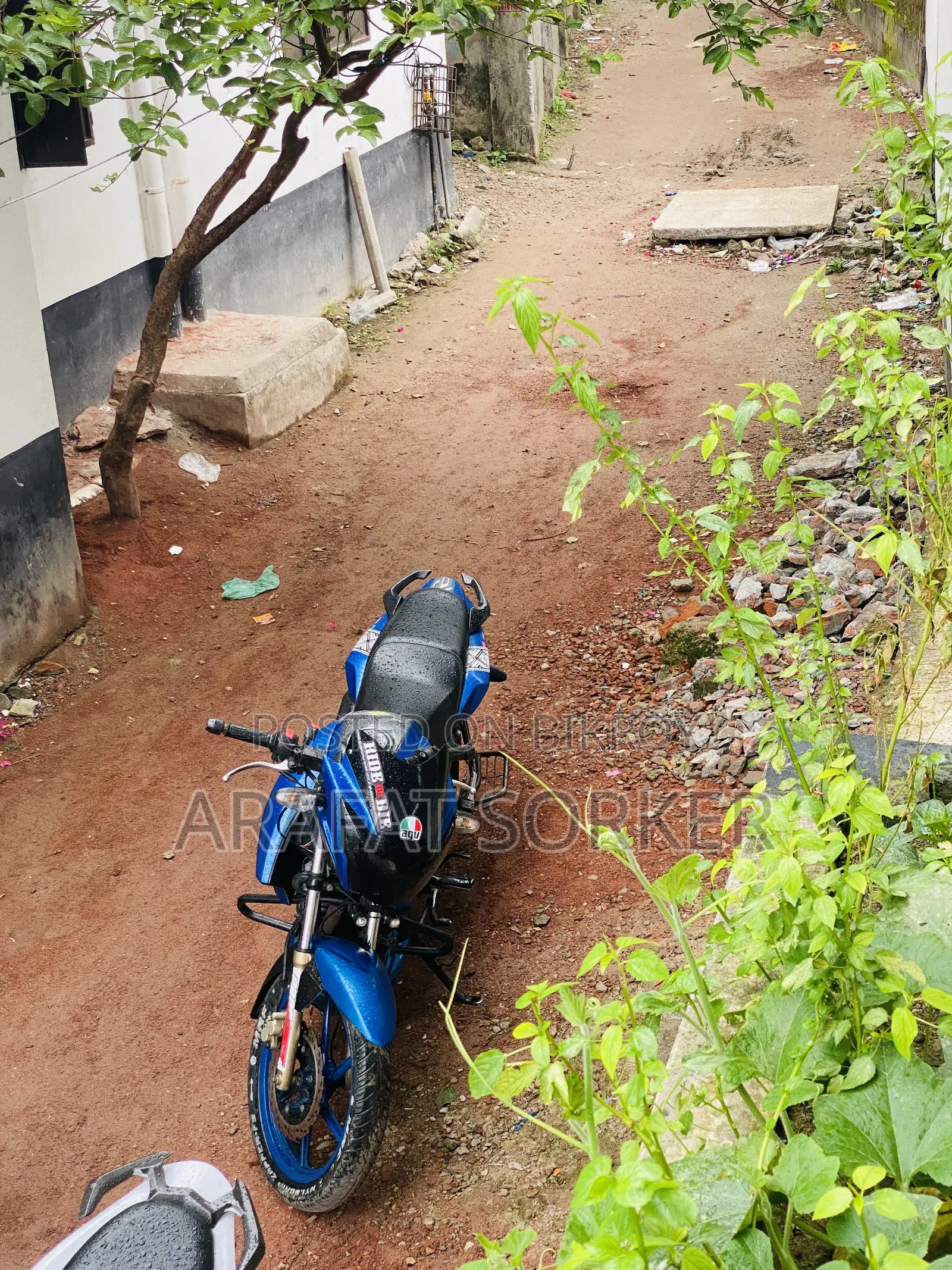 TVS Apache RTR 160 2V 2017 Blue