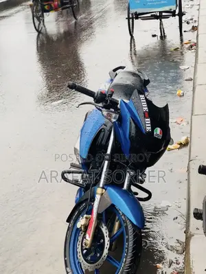 TVS Apache RTR 160 2V 2017 Blue