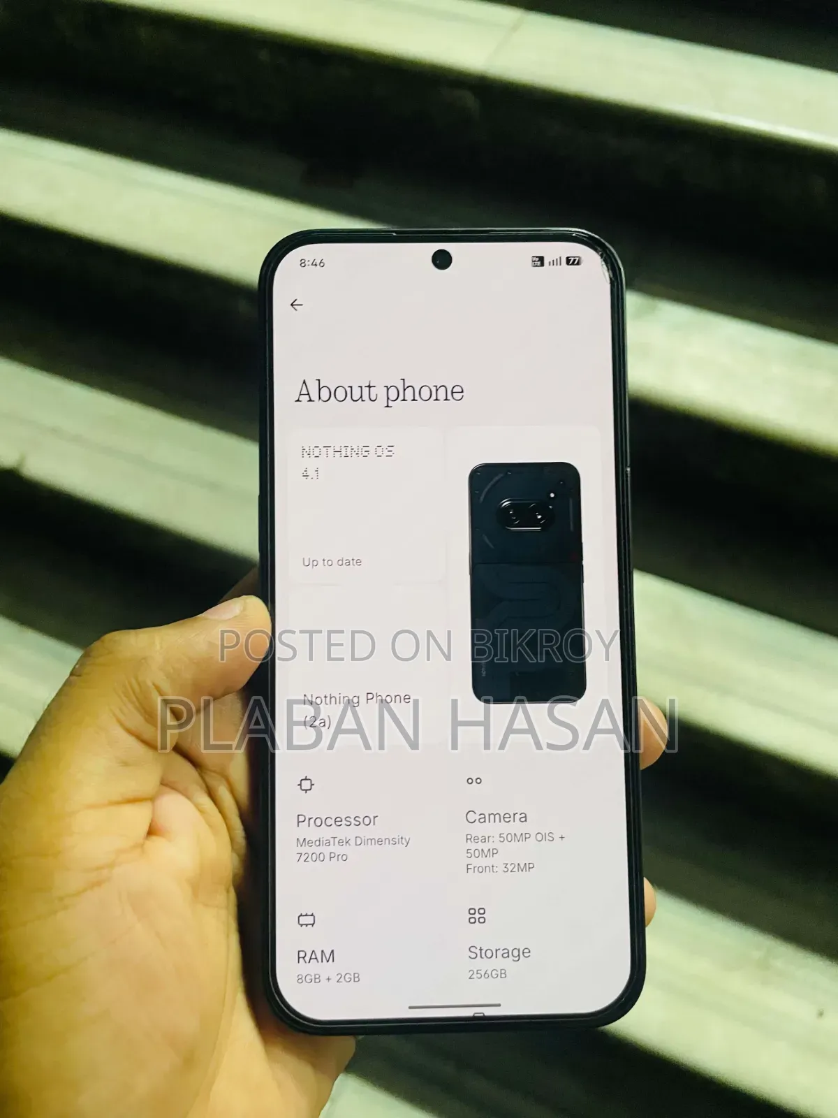 Nothing Phone 2a 256 GB Black