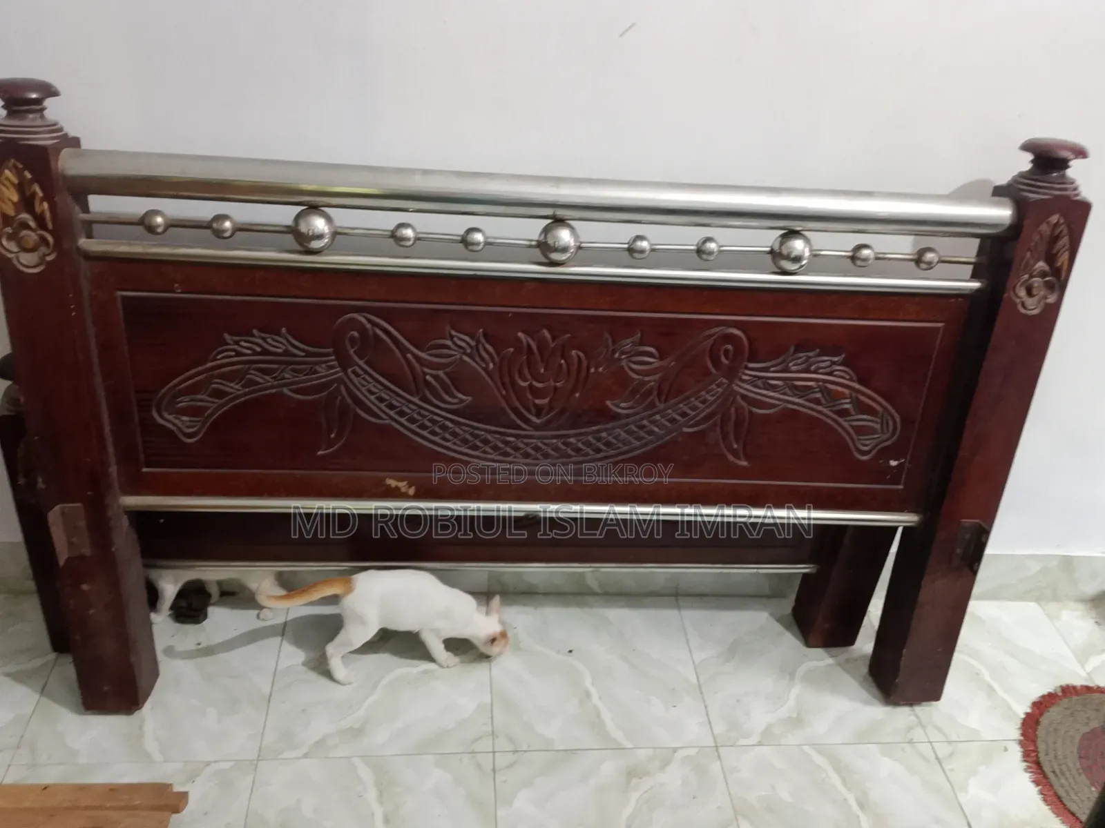 A bed will be sold.