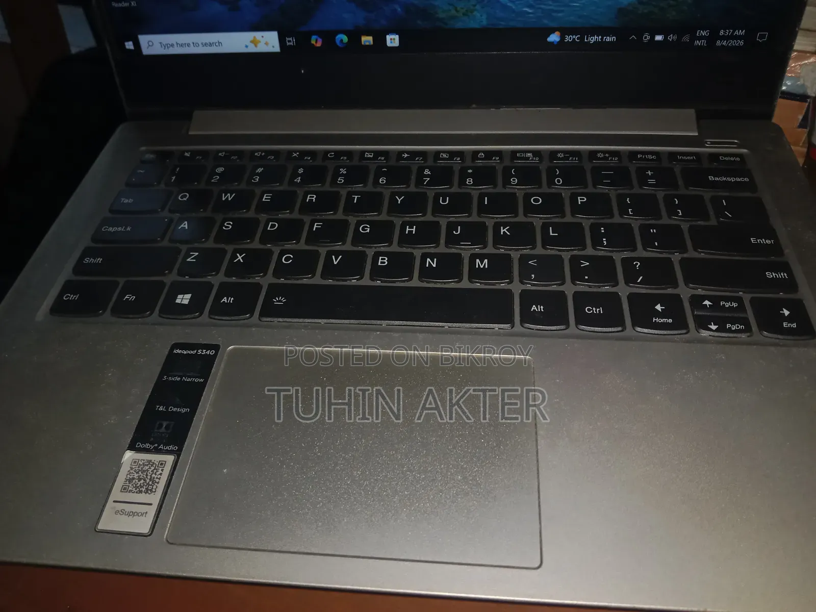 Laptop Lenovo 300e 8GB Intel Core i5 eMMC 256GB