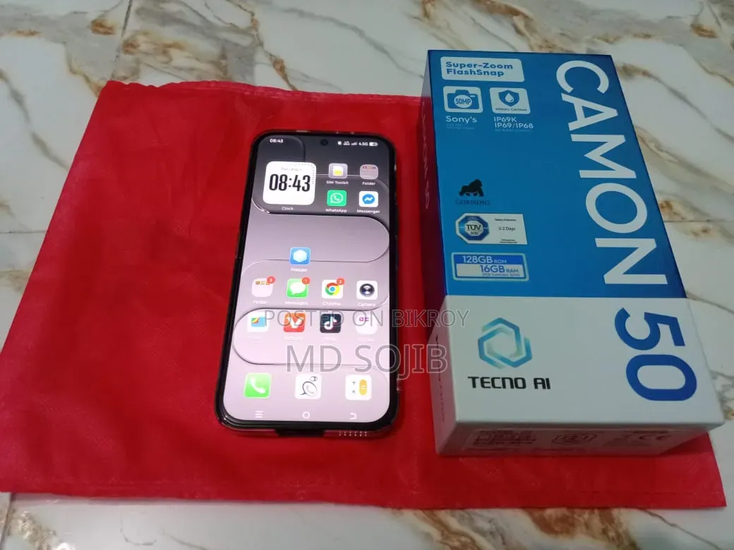Tecno Camon 50 256 GB Black