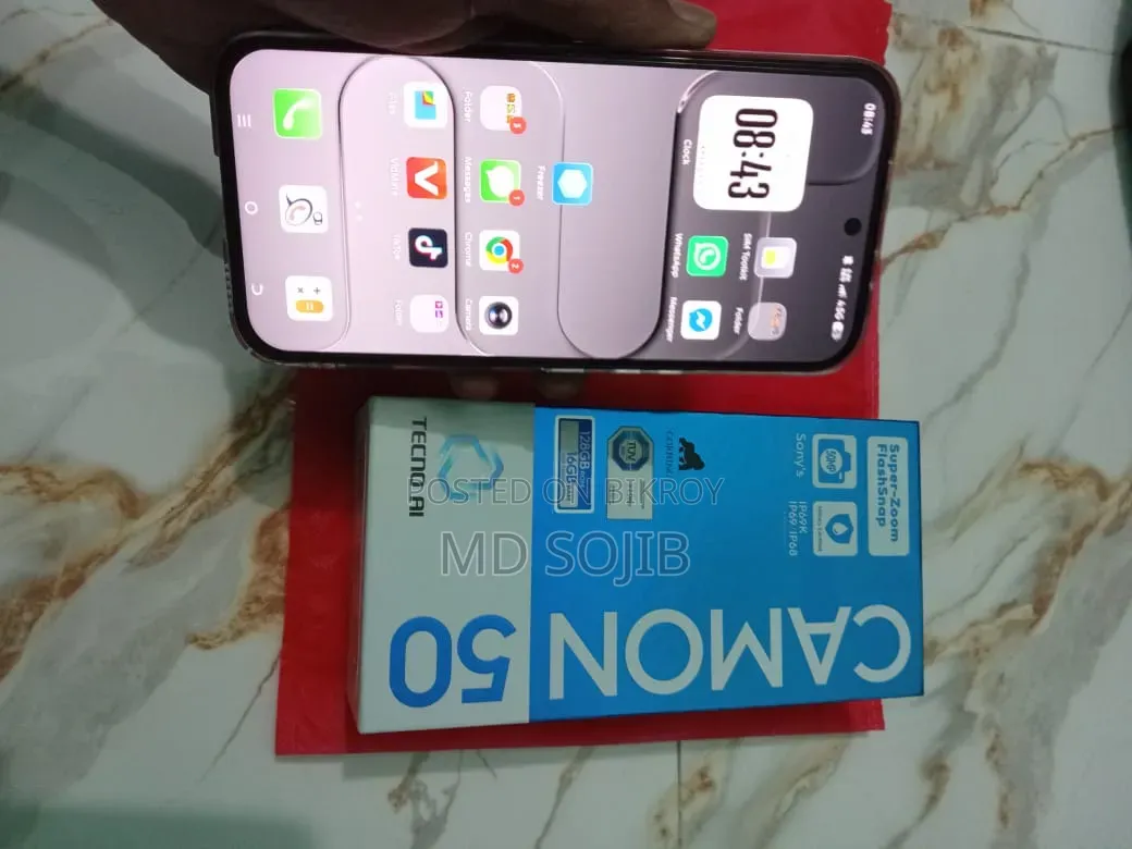 Tecno Camon 50 256 GB Black