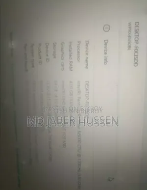 ল্যাপটপ ৪জিবি এইচডিডি+এসএসডি ১২৮জিবি