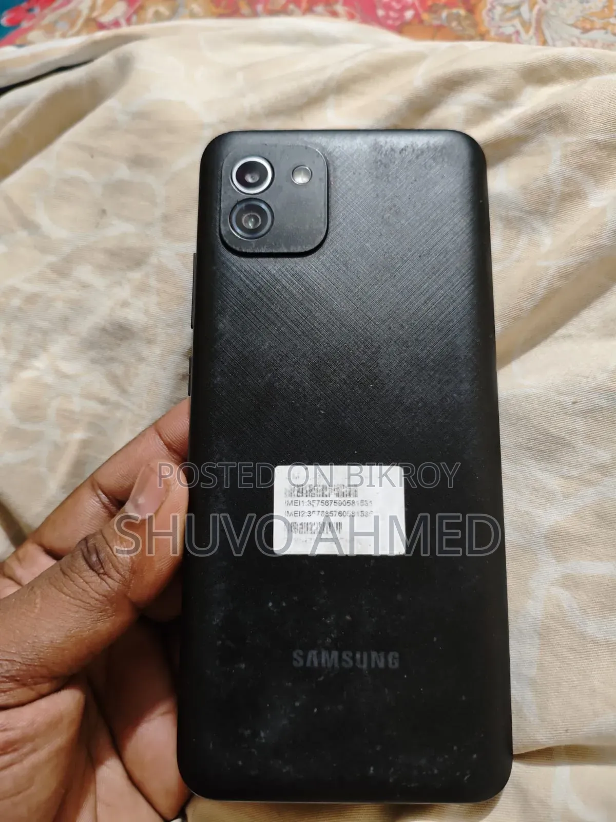 Samsung Galaxy A03 64 GB Black