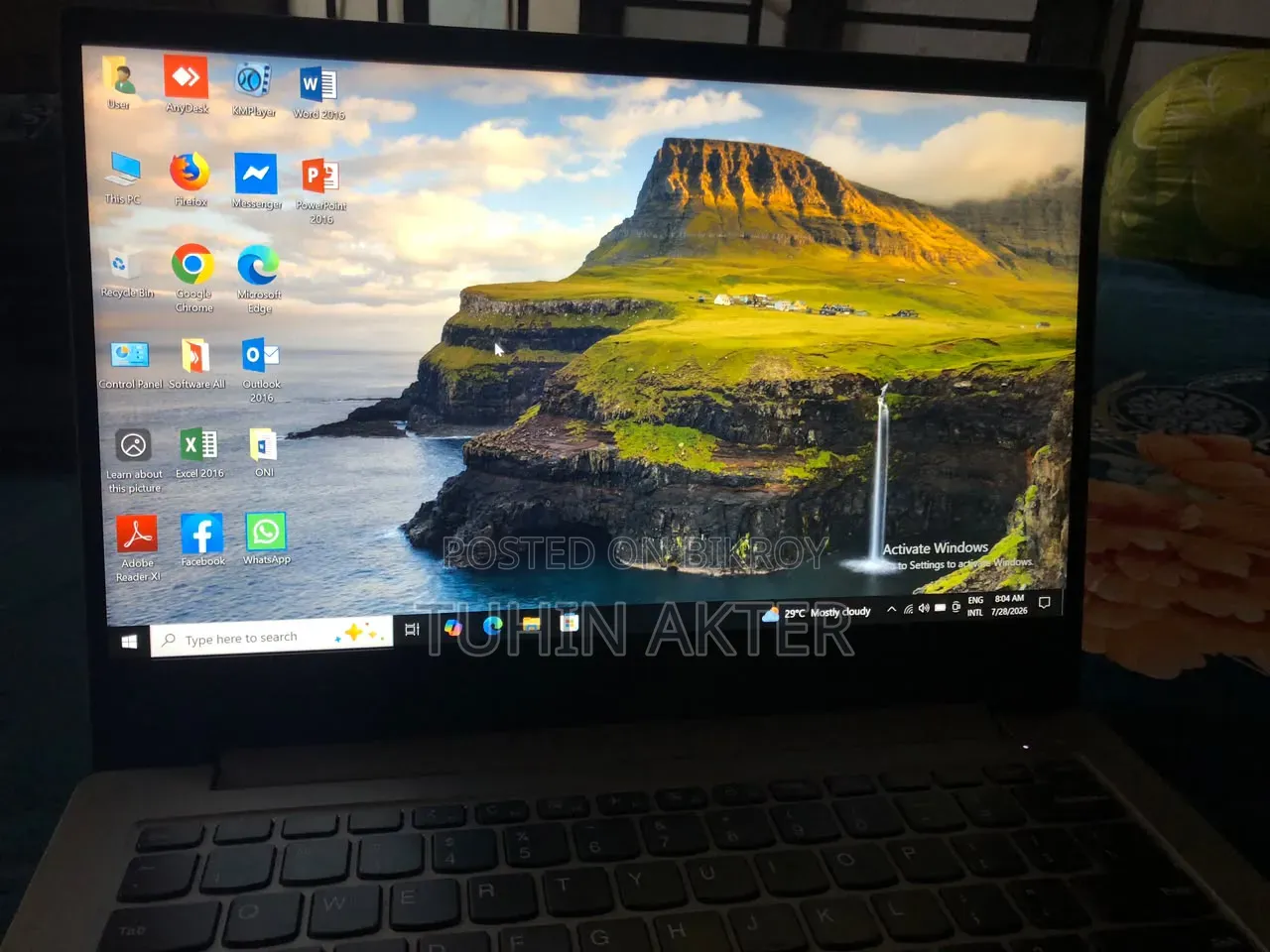 Laptop Lenovo 300e 8GB Intel Core i5 eMMC 256GB