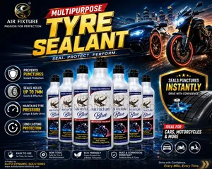 টায়ার জেল  Tyre Sealant Blue