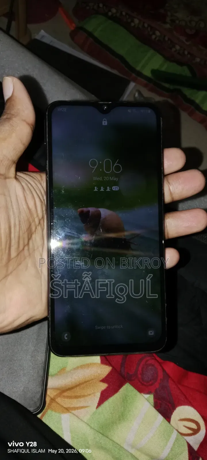 স্যামসাং গ্যালাক্সি এ৫০ ১২৮ জিবি ব্ল্যাক