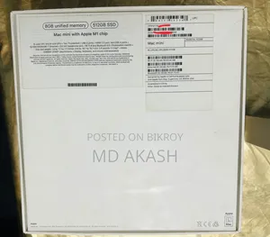 ডেস্কটপ কম্পিউটার অ্যাপল ৮জিবি অ্যাপল এম১ এসএসডি ৫১২জিবি