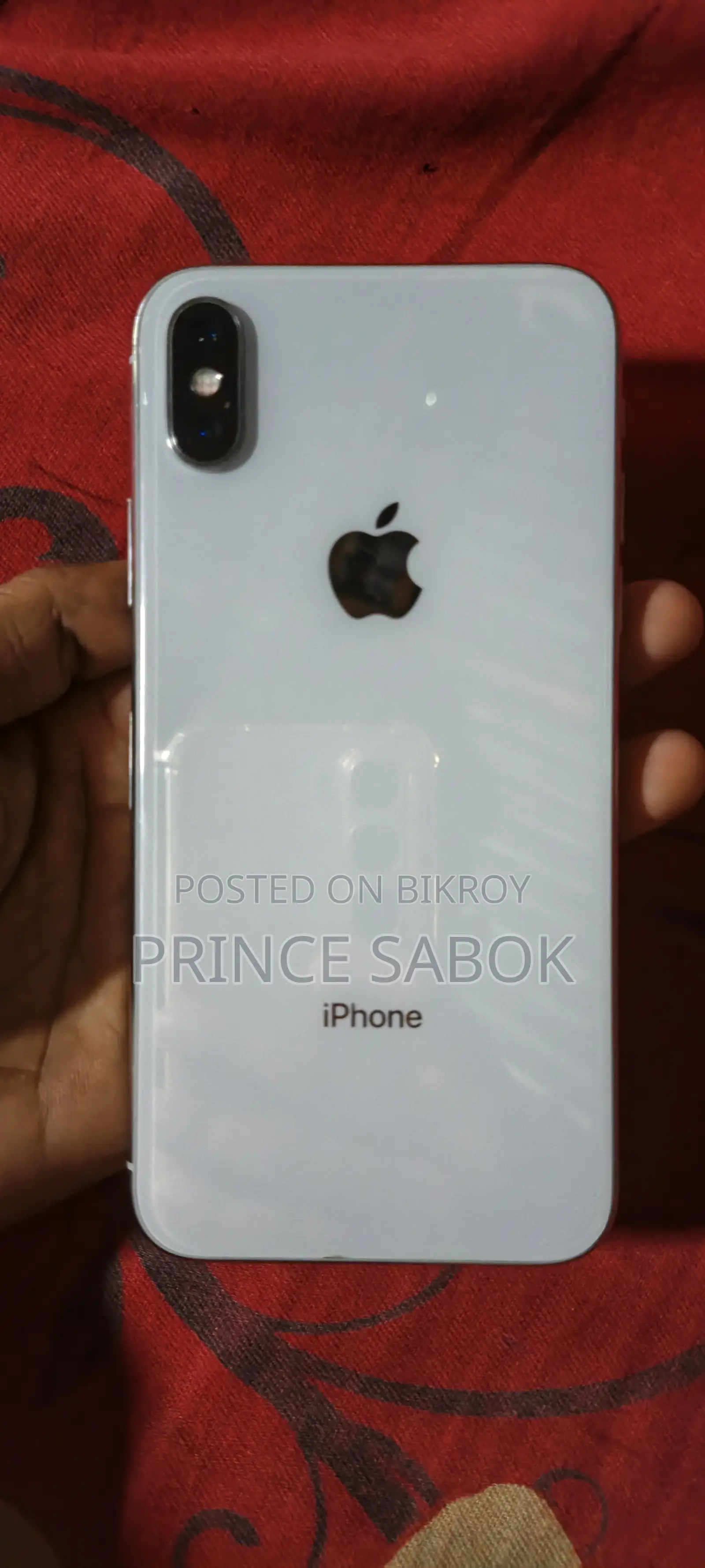 অ্যাপল আইফোন এক্স ২৫৬ জিবি হোয়াইট