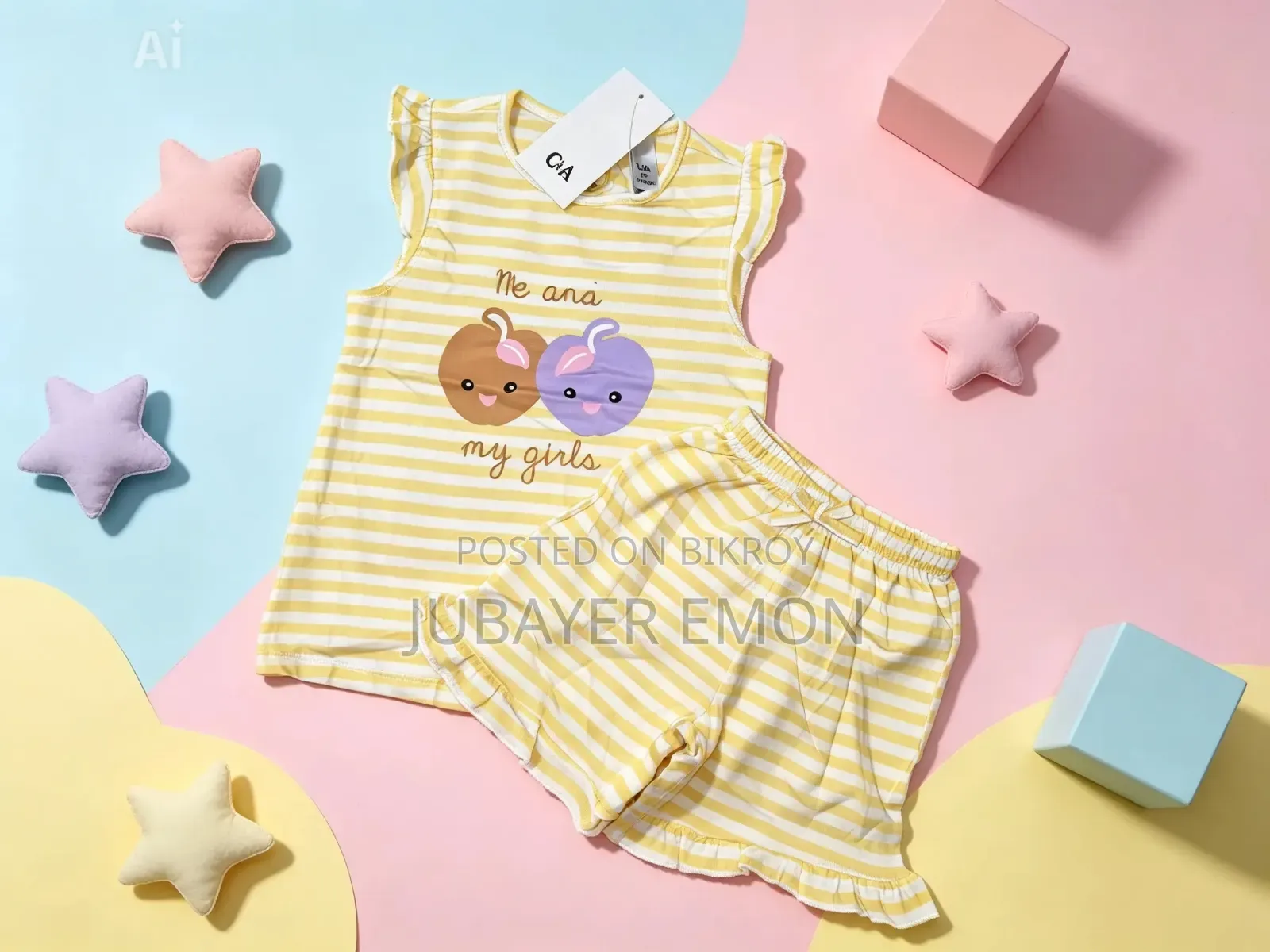 Stylish Super Comfortable Cotton Set for Princesses