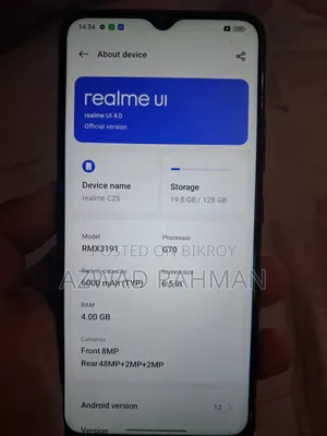 Realme C25s 128 GB Gray