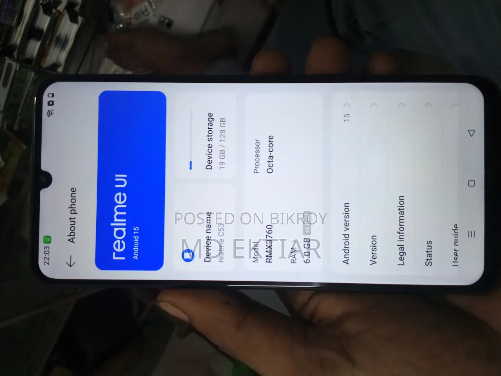 Realme C53 128 GB Black