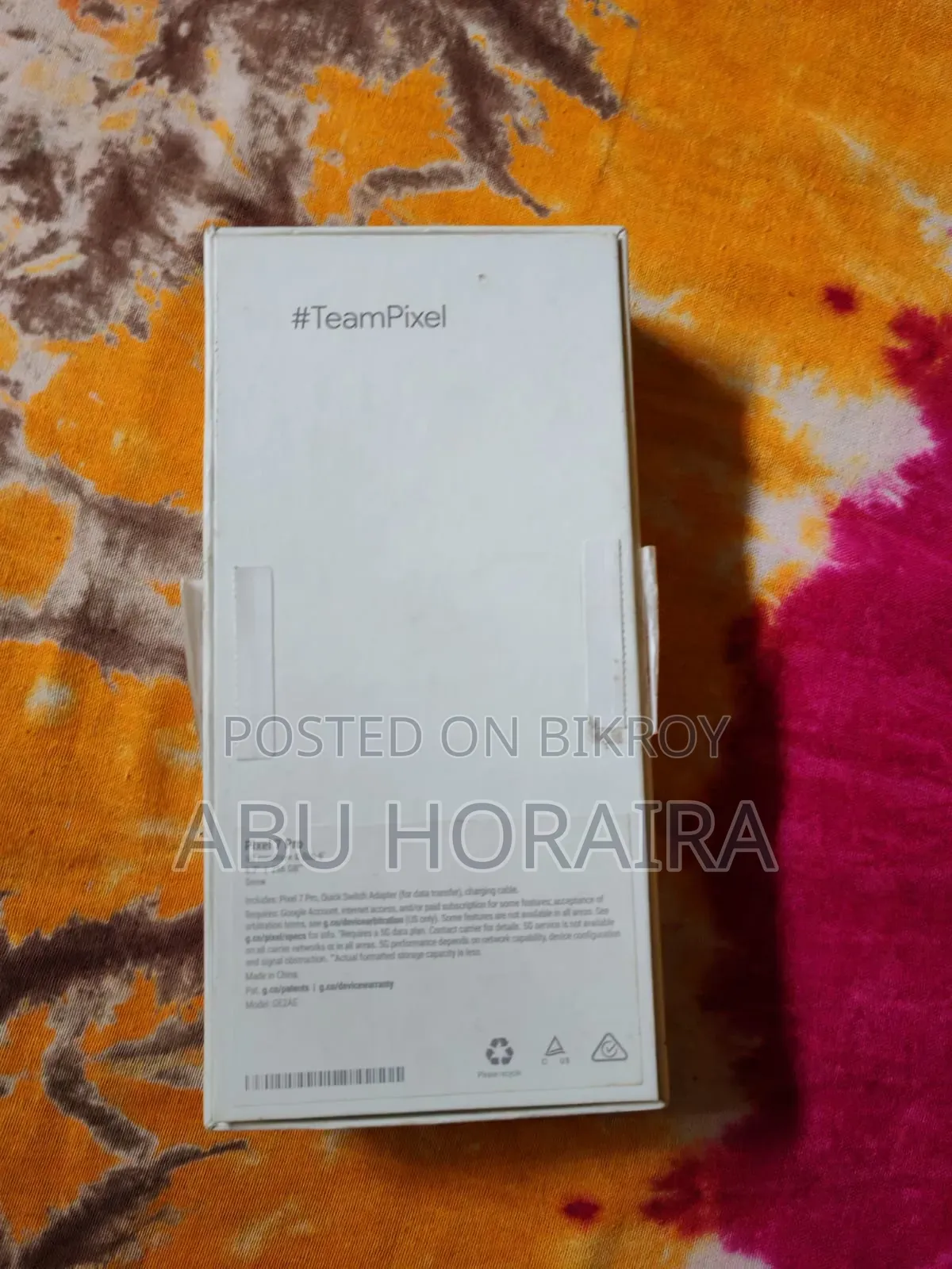 Google Pixel 7 Pro 256 GB White
