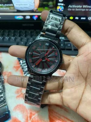 🔥 আপনার কব্জিতে স্পিড ও স্টাইলের রাজত্ব! মেনস কার হুইল ওয়াচ 🏎️⌚