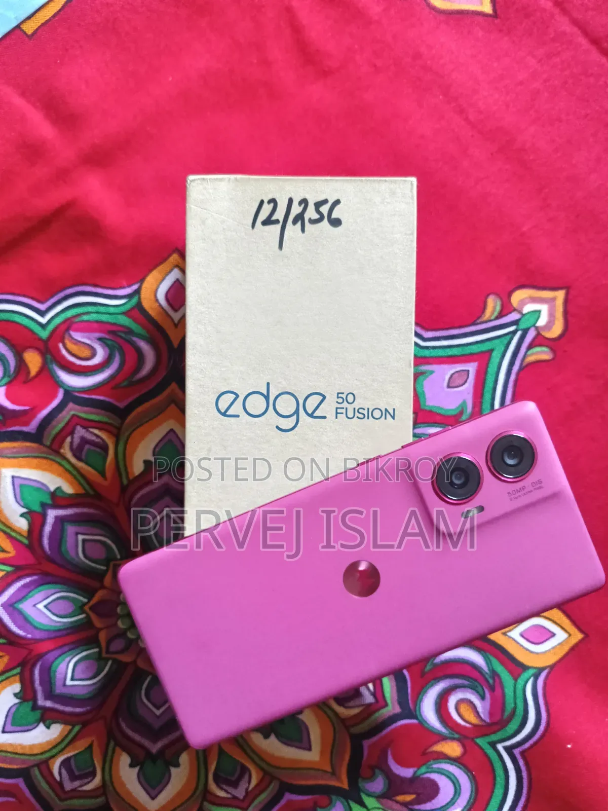 Motorola Edge 50 Fusion 256 GB Pink