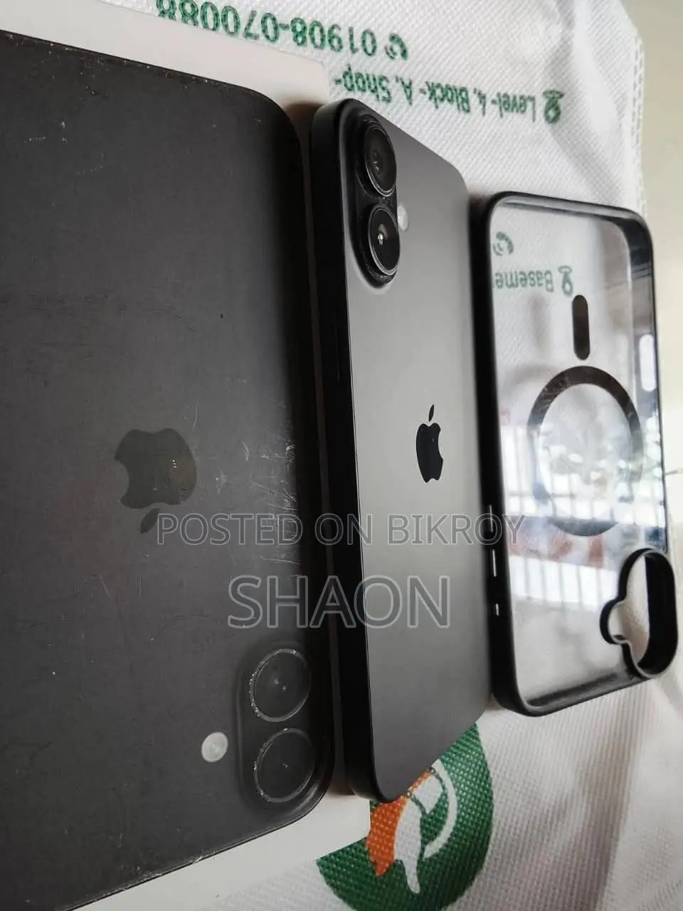 অ্যাপল আইফোন ১৬ প্লাস ১২৮ জিবি ব্ল্যাক