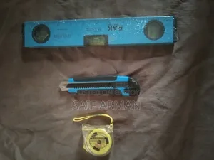 Cutter, measures Tape, water Level Tools