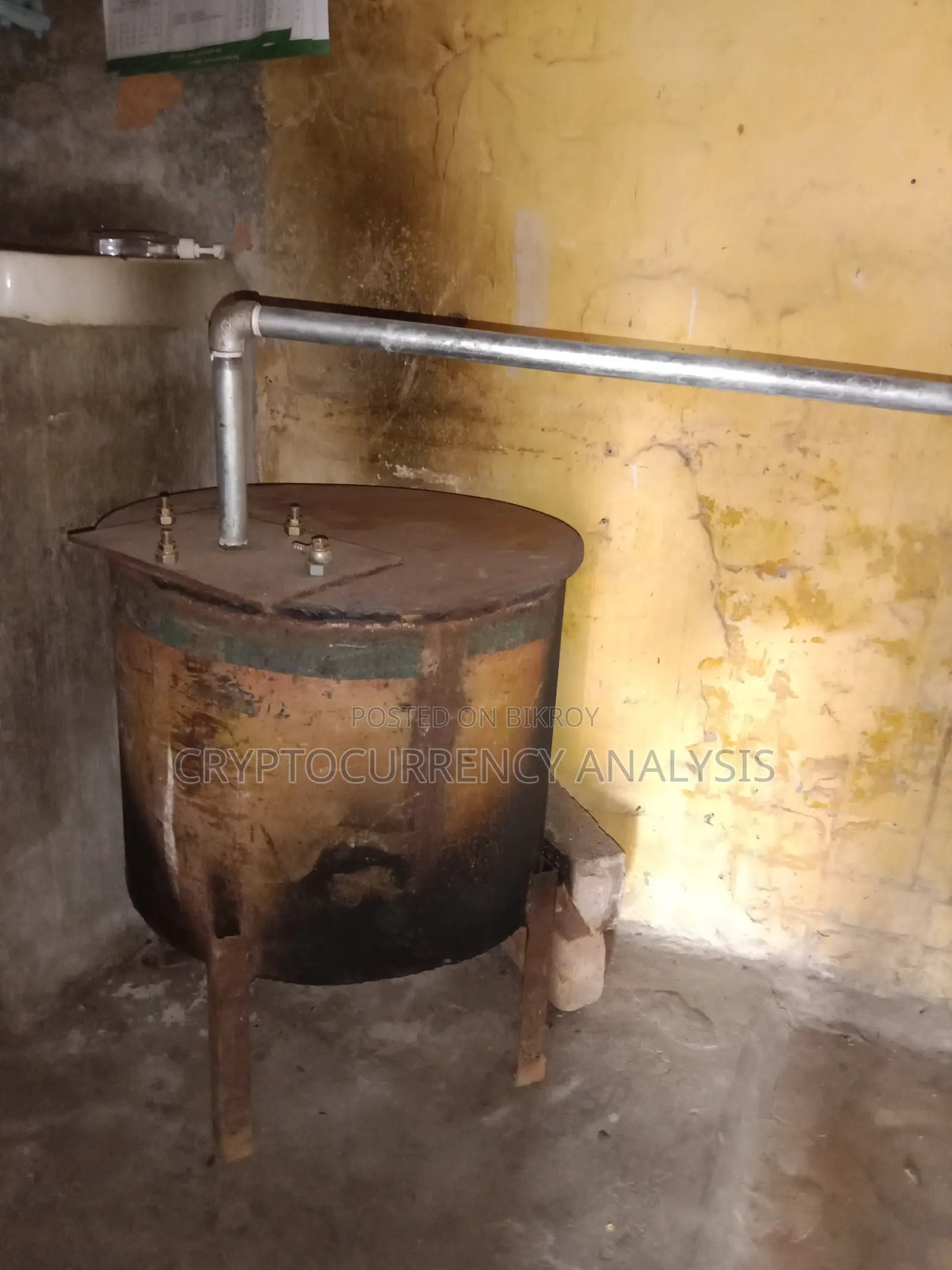Paddy boiling machine