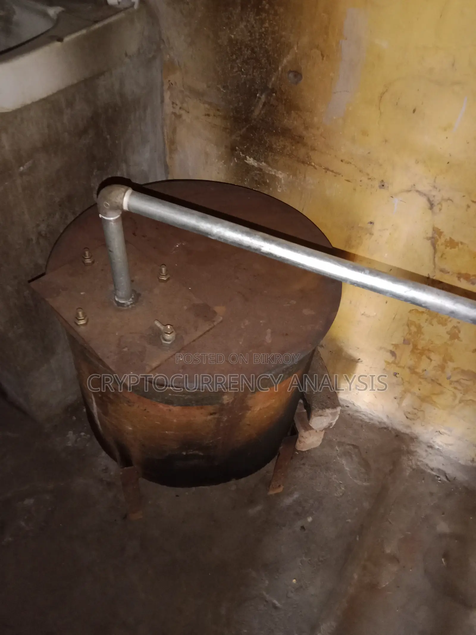 Paddy boiling machine