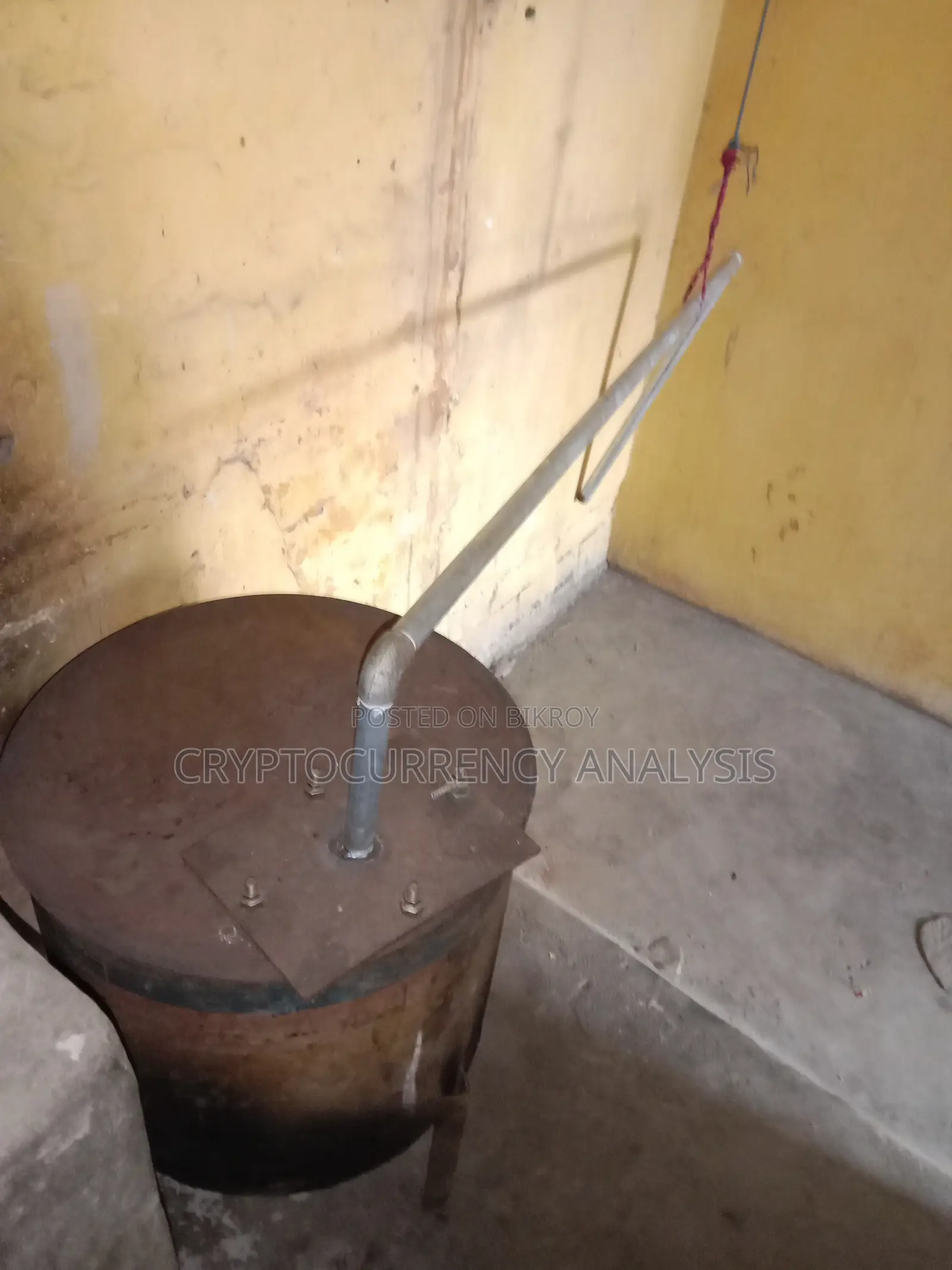 Paddy boiling machine