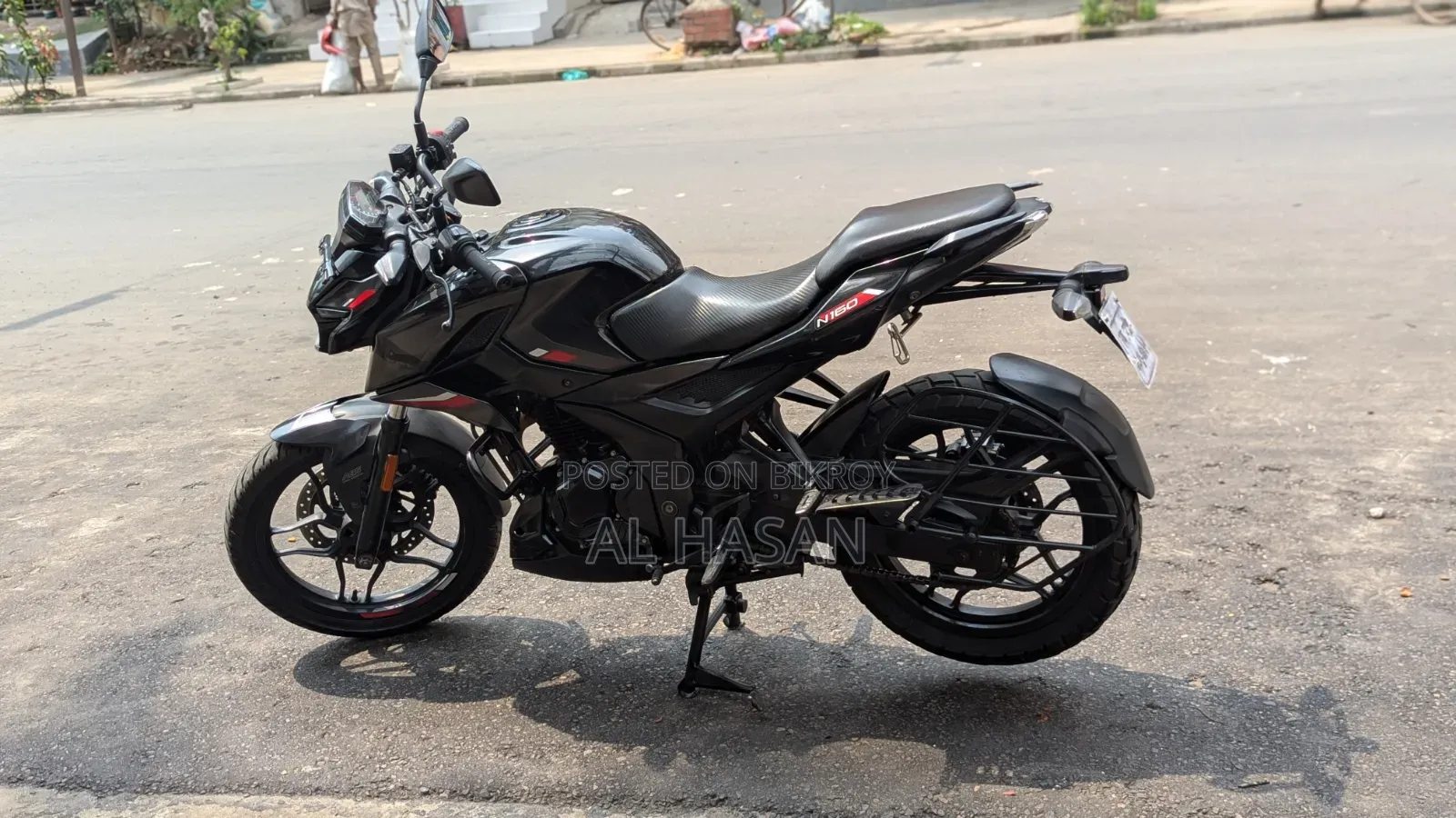 বাজাজ পালসার এন১৬০ ২০২৫ ব্ল্যাক
