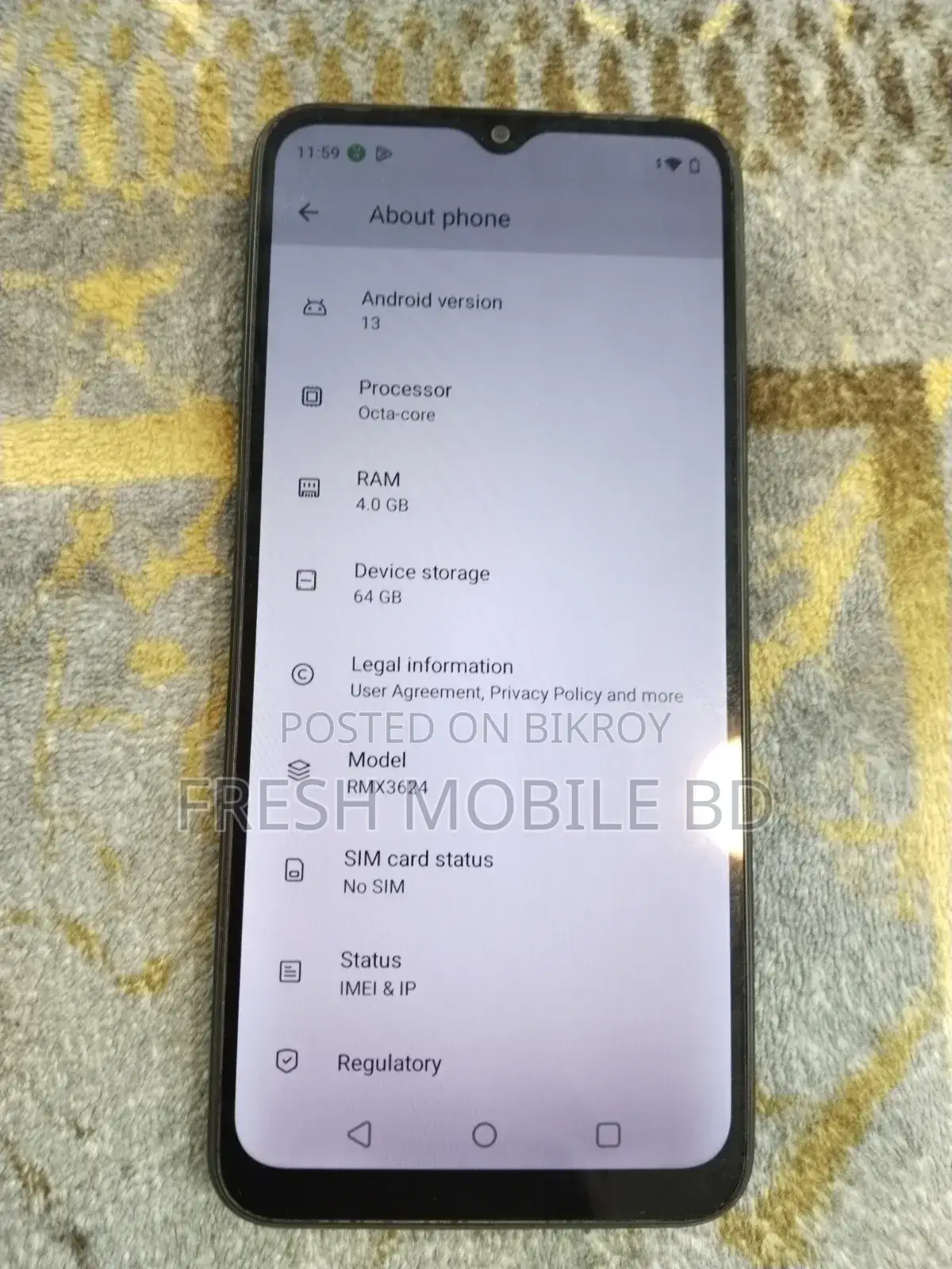 Realme C33 64 GB Black
