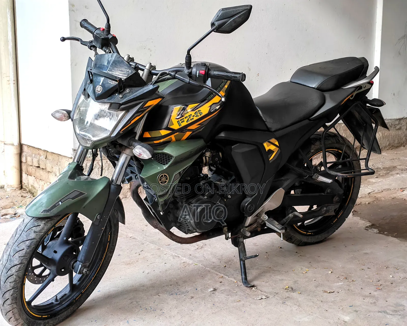 Yamaha FZS V2 2017 Green