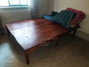100% Mahogany Wooden Bed (For those who have back pain) Brought from Khulna.