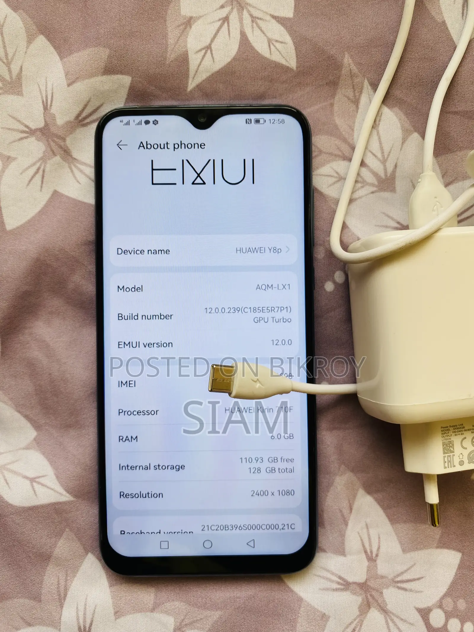 Huawei Y8p 128 GB Blue