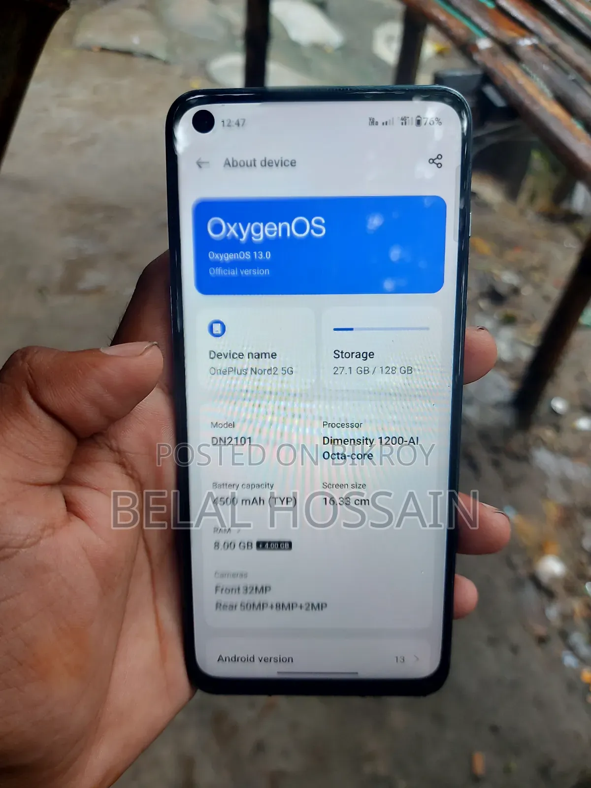 OnePlus Nord 2 5G 128 GB Green