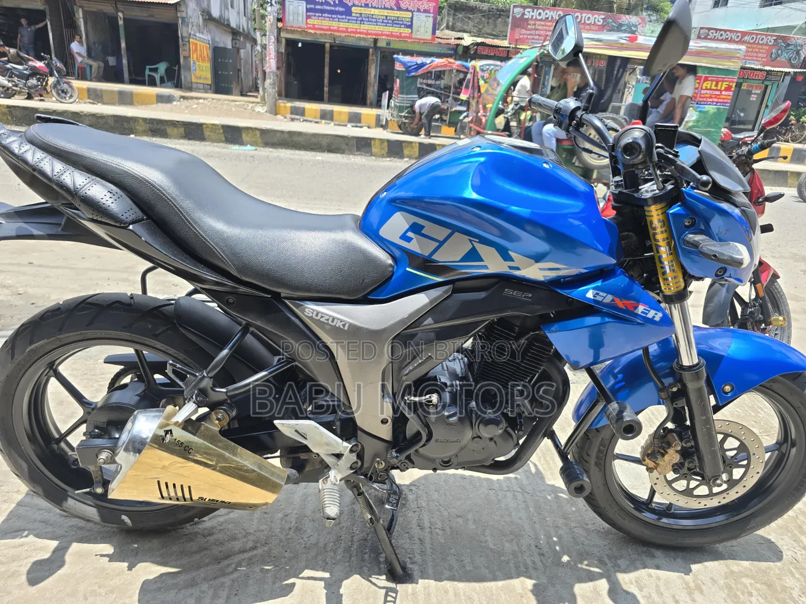 Suzuki Gixxer 2017 Blue