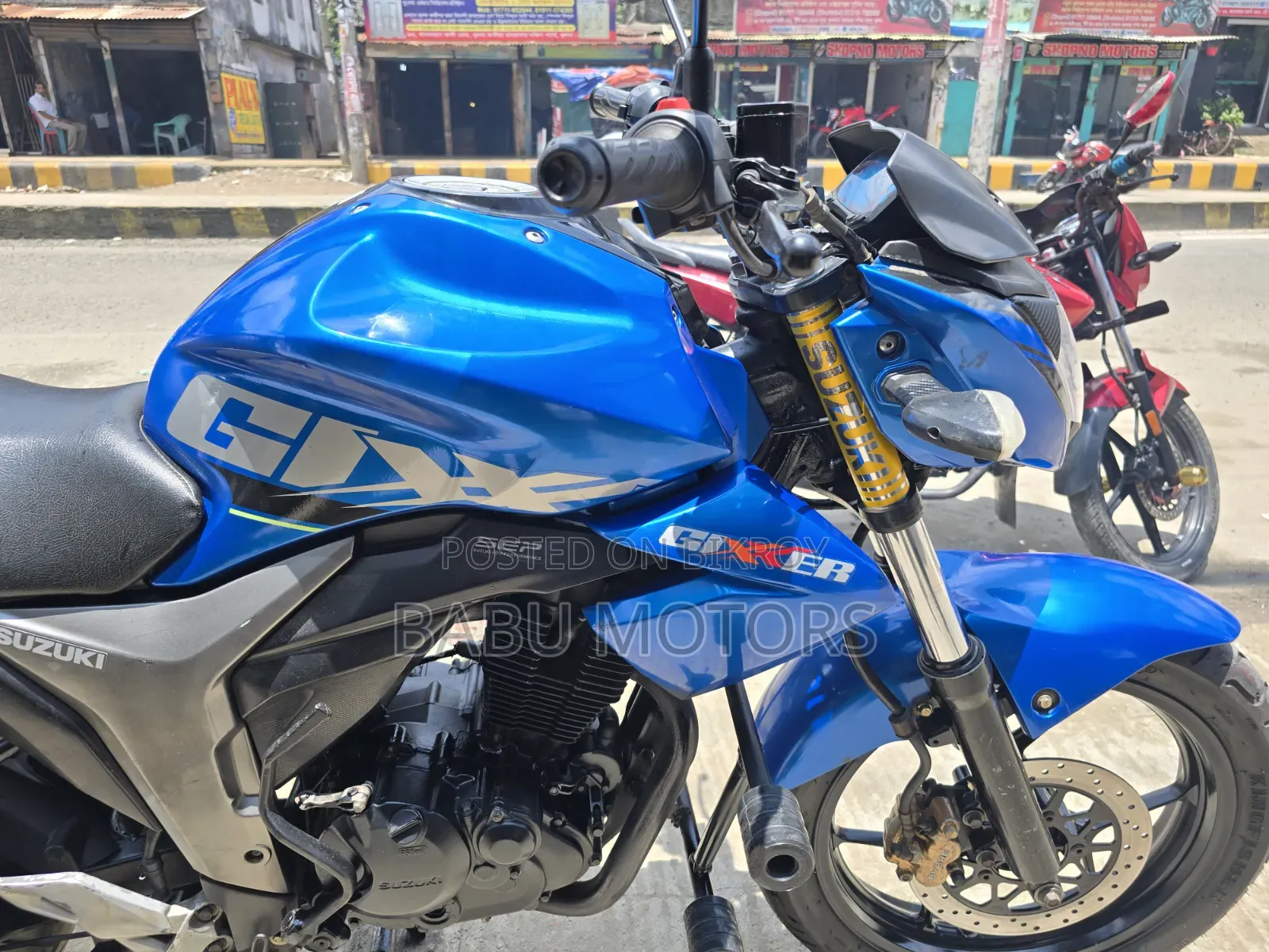 Suzuki Gixxer 2017 Blue