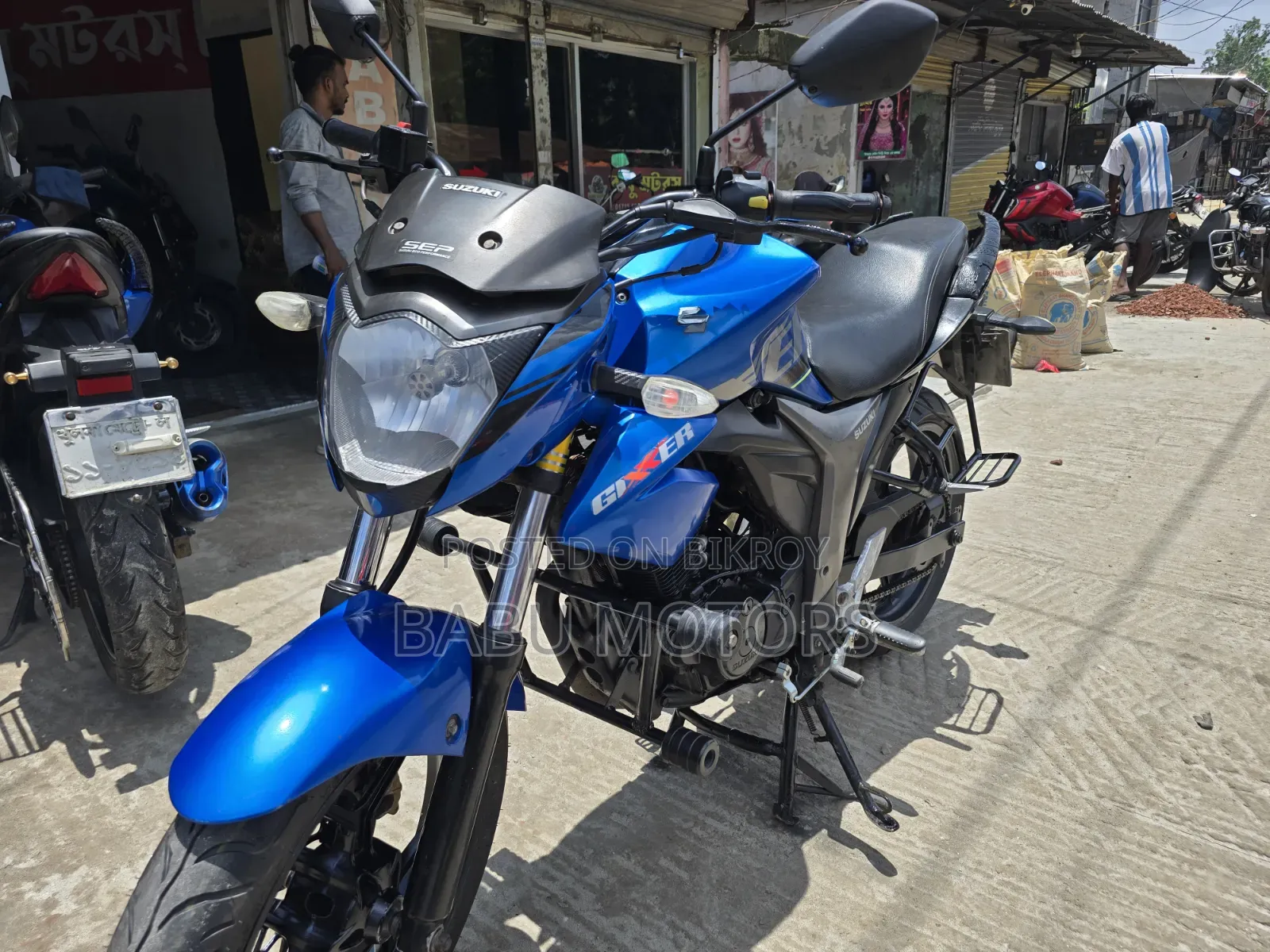 Suzuki Gixxer 2017 Blue