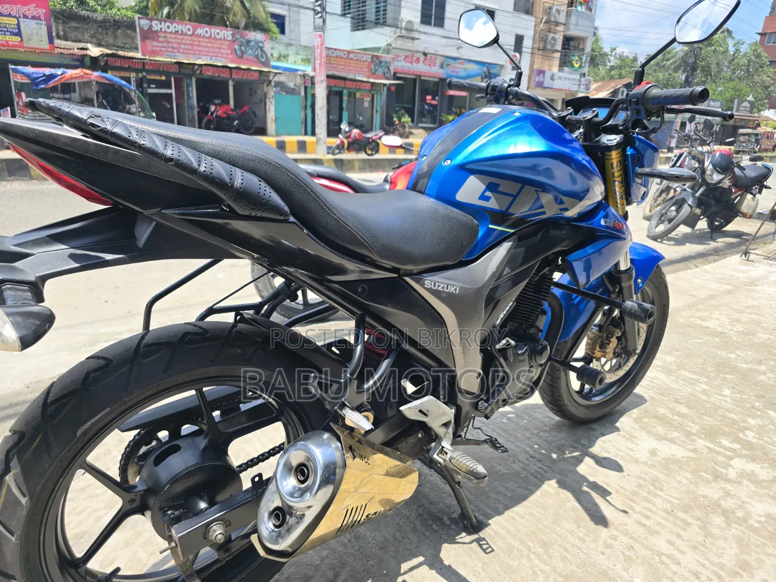 Suzuki Gixxer 2017 Blue