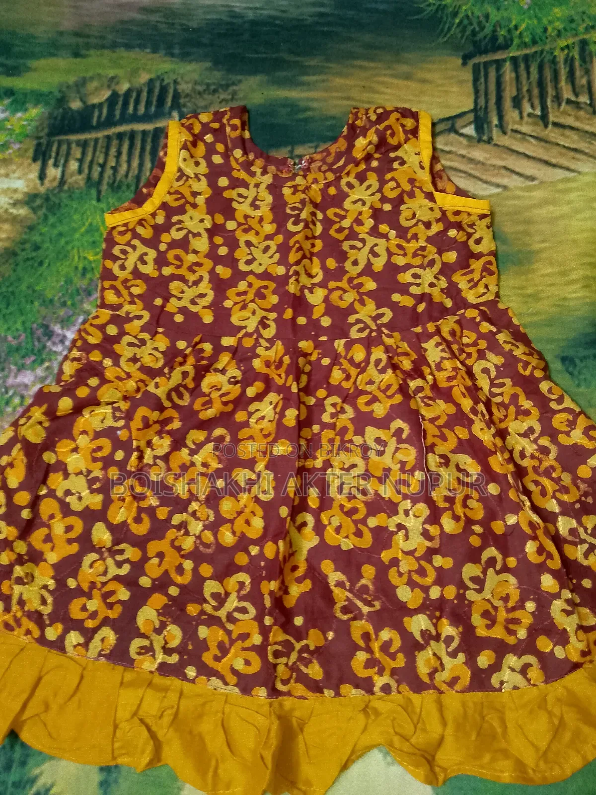 Cotton Frock for Small Kids
