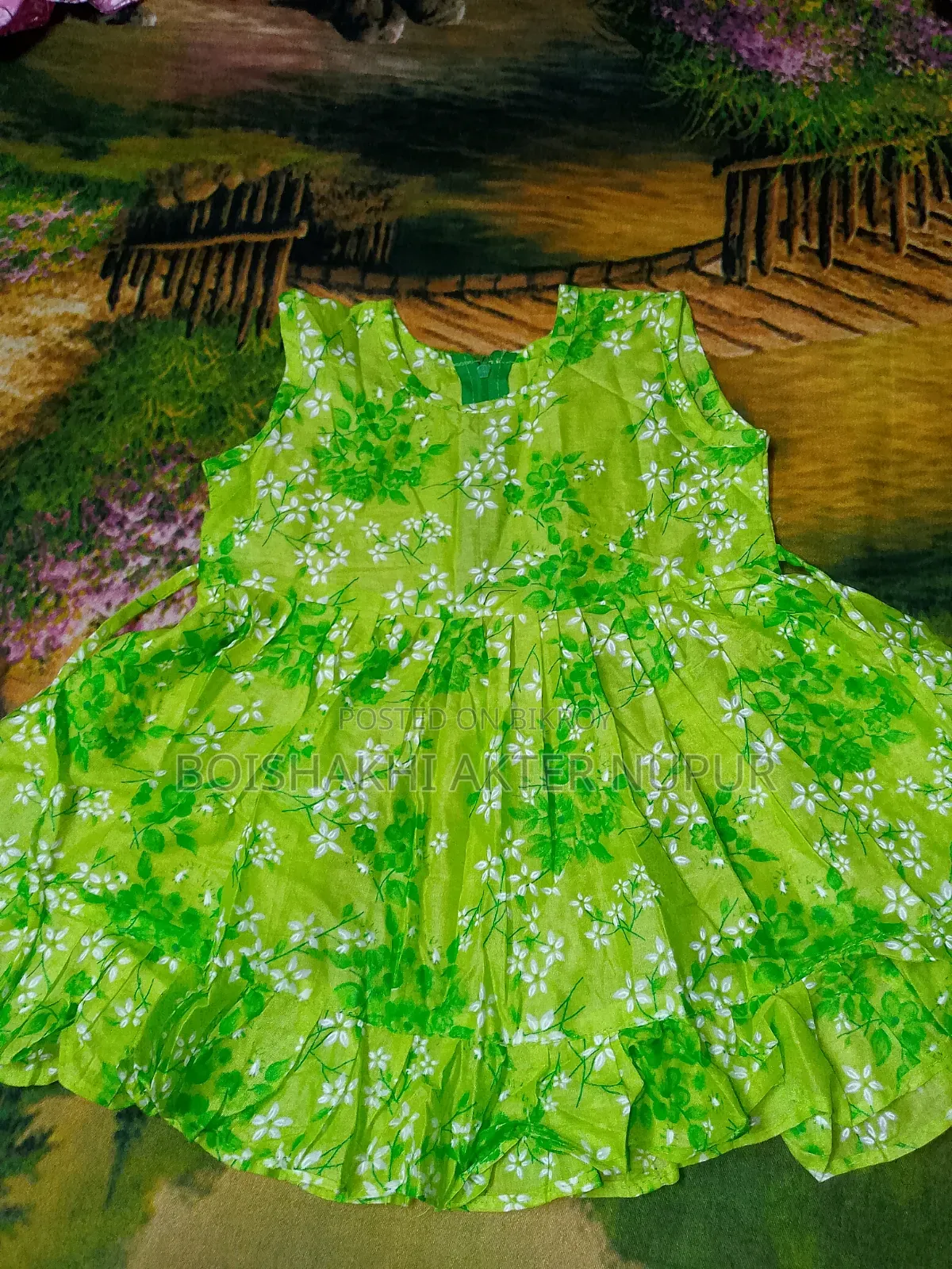 Cotton Frock for Small Kids