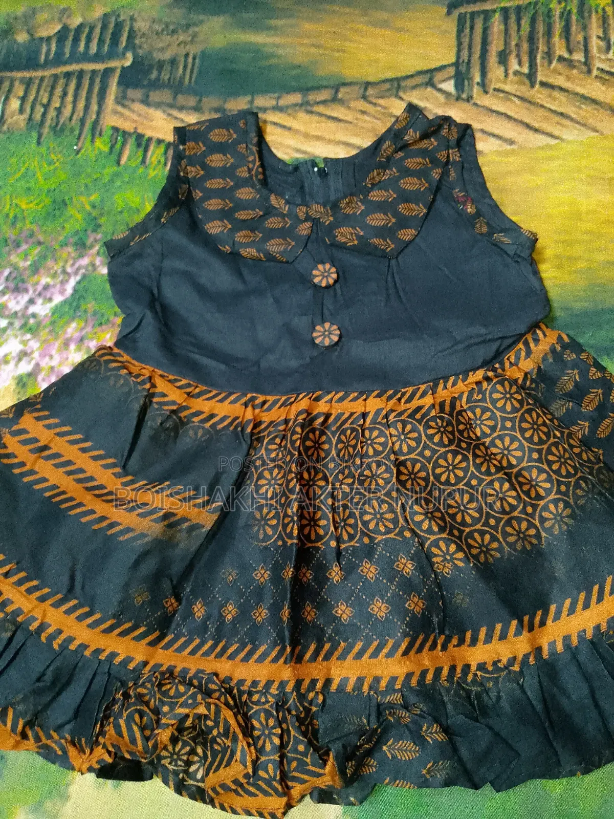 Cotton Frock for Small Kids