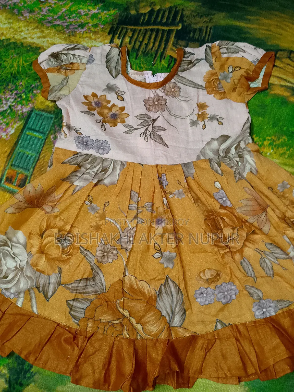 Cotton Frock for Small Kids