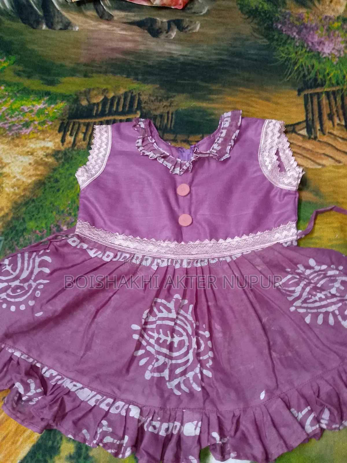 Cotton Frock for Small Kids