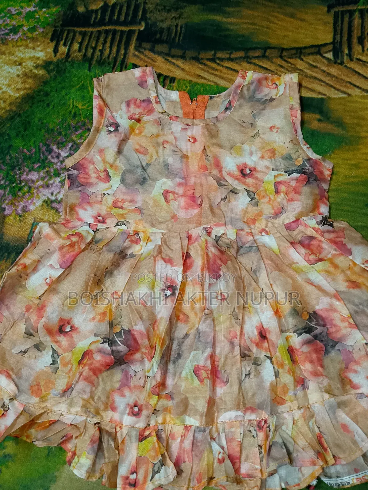 Cotton Frock for Small Kids