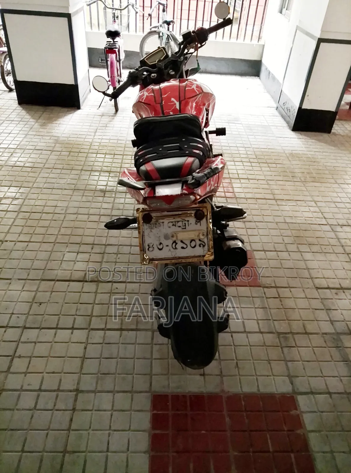 TVS Apache 160 4V 2019 Red
