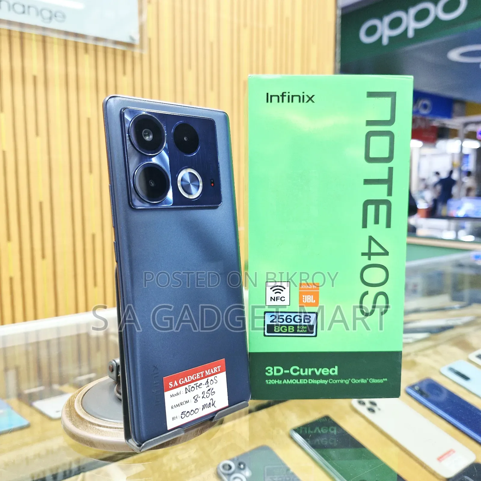 Infinix Note 40S 256 GB Black