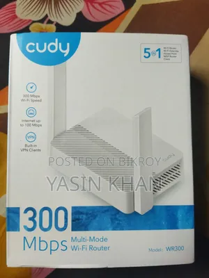 Cudy WR300 300Mbps মাল্টি-মোড ওয়াই-ফাই রাউটার (Whatsapp)NO