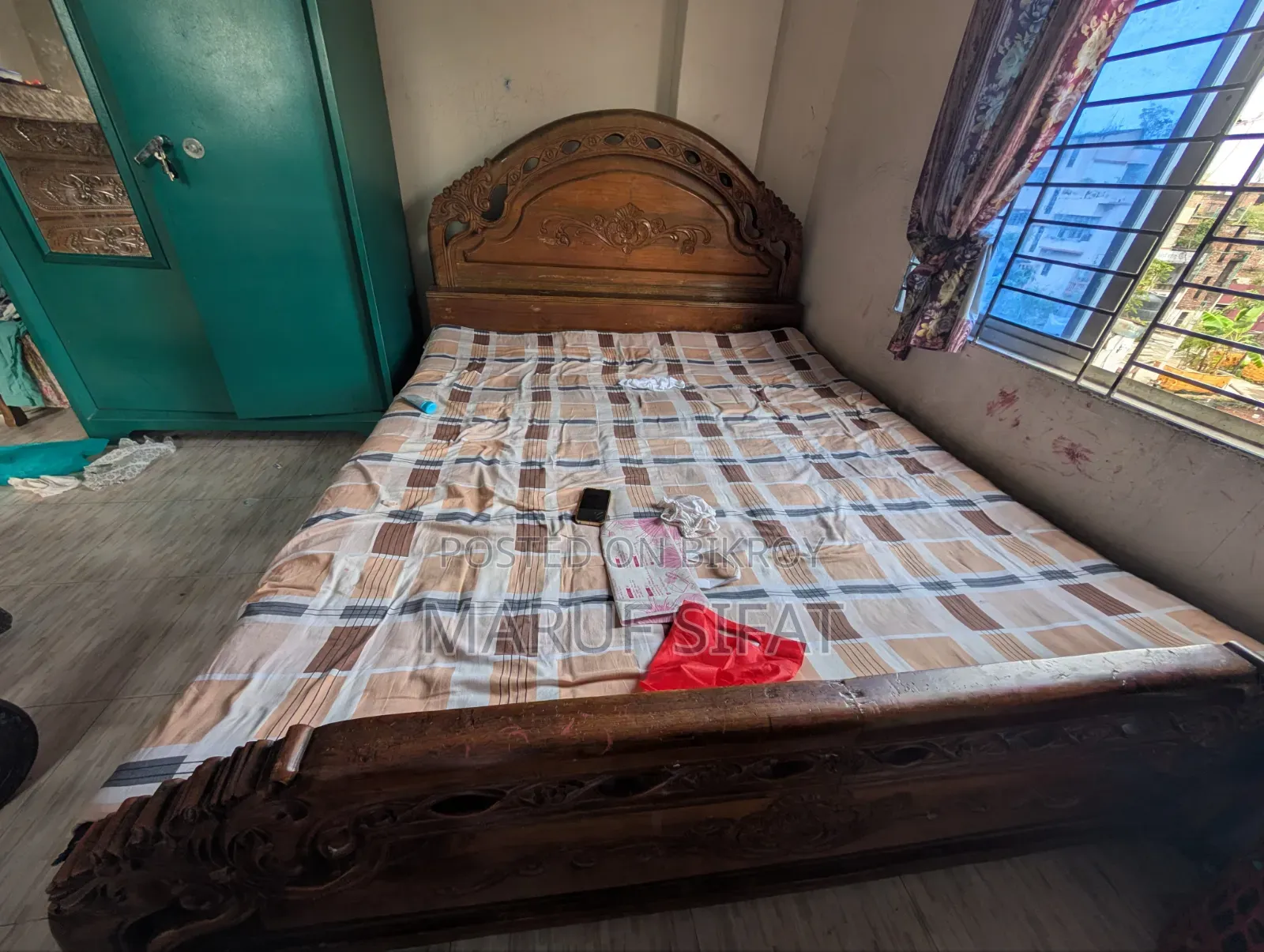 Teak Wood Bed