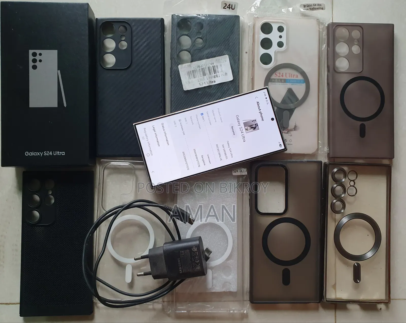 Samsung Galaxy S24 Ultra 256 GB Gray